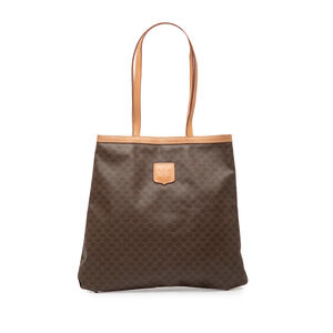 Pre-Loved Celine Macadam Coated Canvas Tote